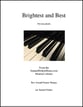 Brightest and Best - for easy piano piano sheet music cover